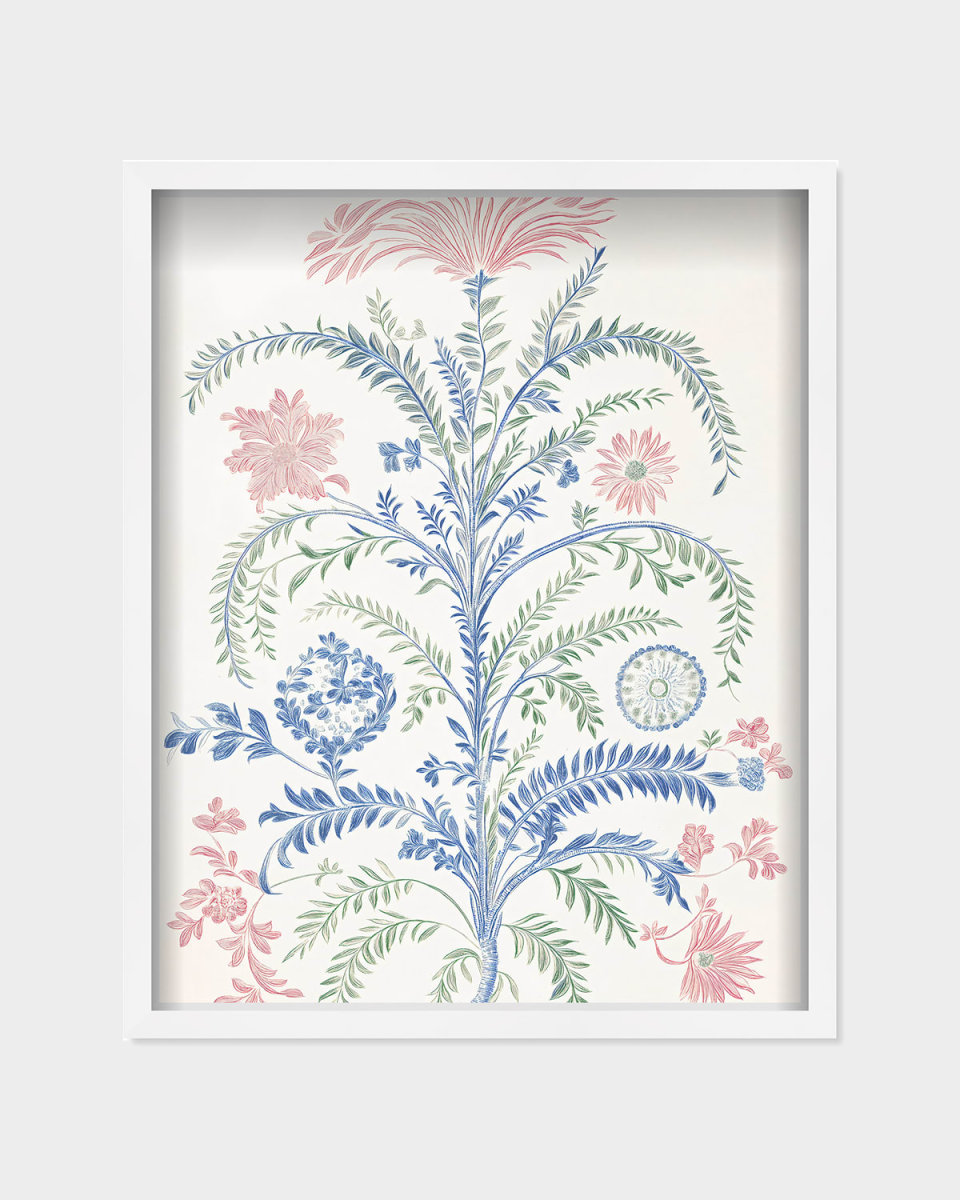 "Leaflight Symphony I" Framed Art Print